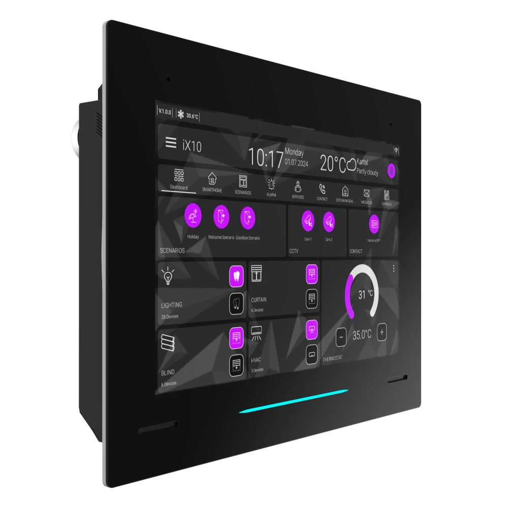 1733312122 پنل لمسی هوشمند iX10 با نمایشگر 10.1 اینچی - تصویر 1